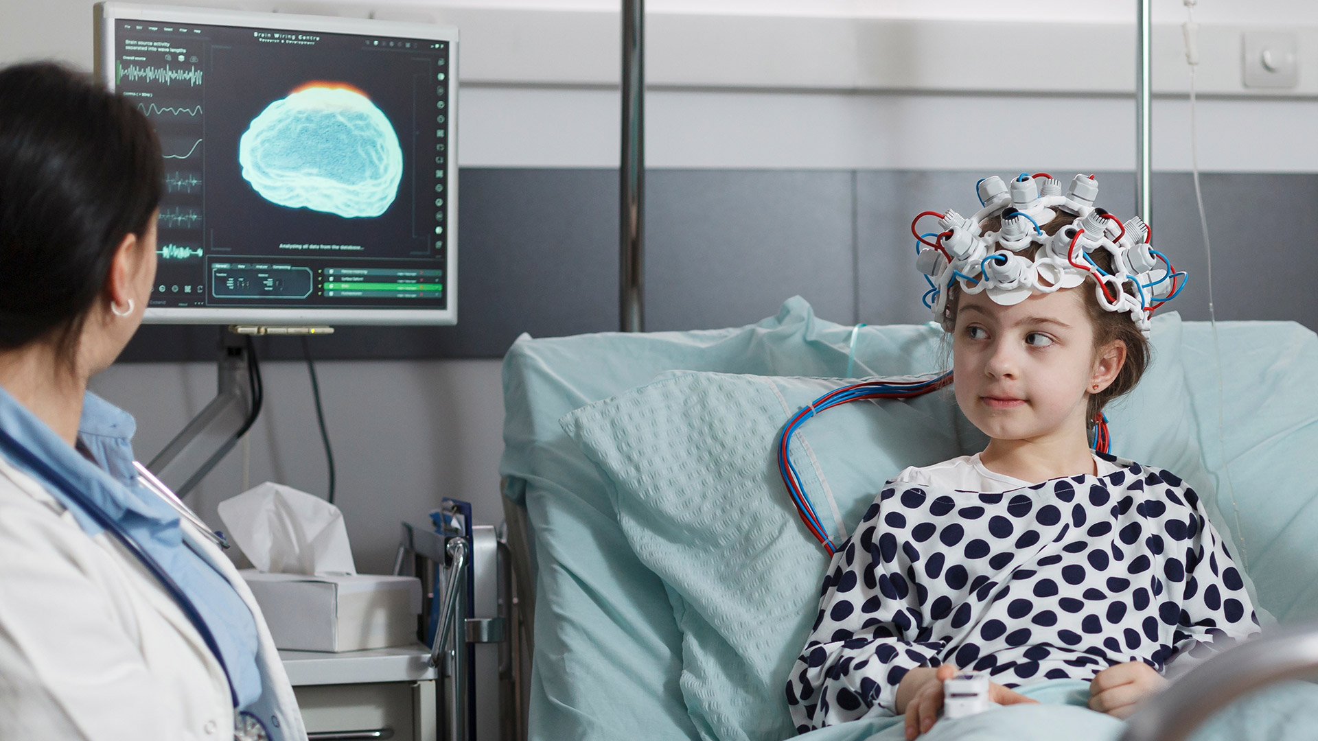 Equipo de neurología y anestesiología pediátrica